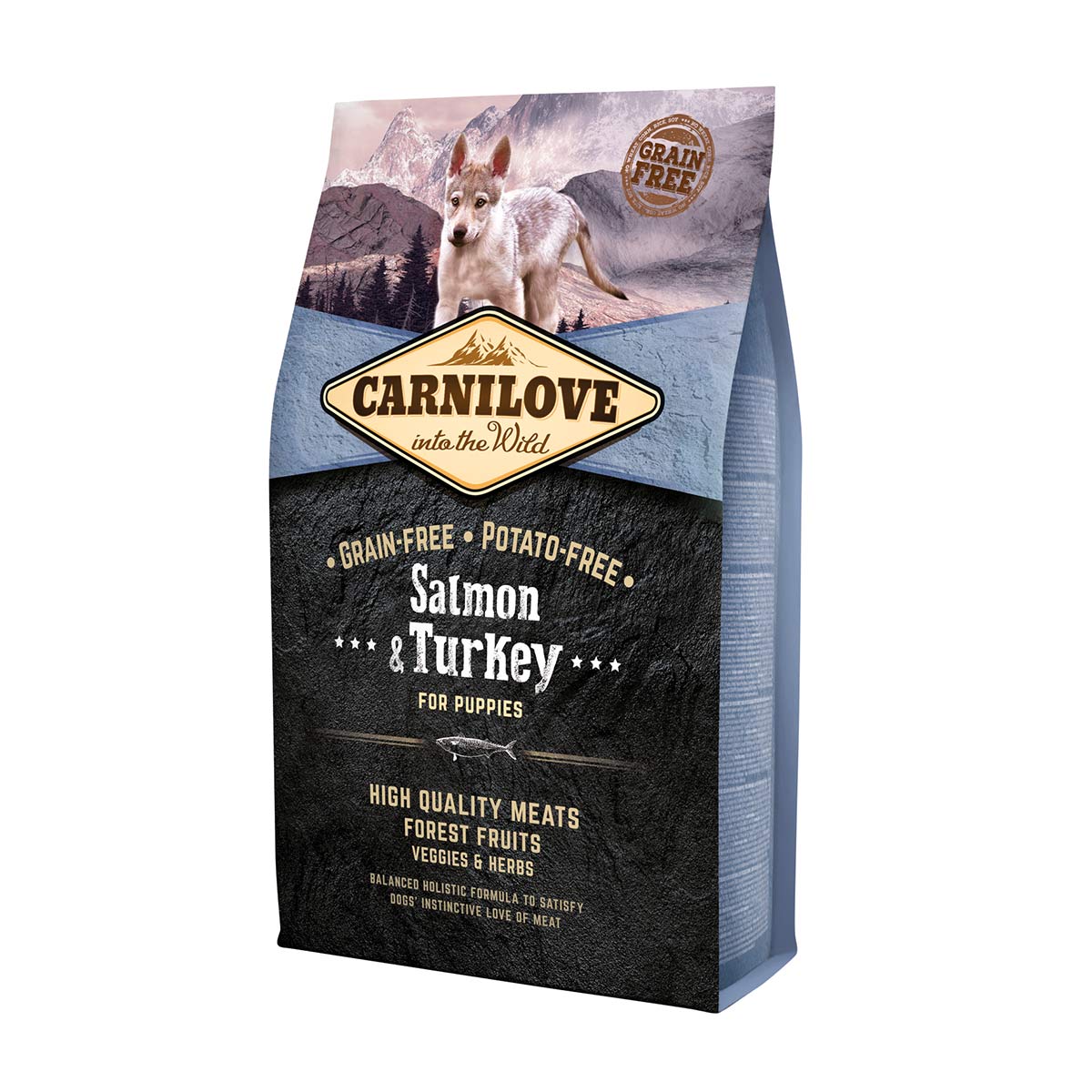 Carnilove Dog Puppy - Salmon & Turkey 4kg kaufen bei ZooRoyal