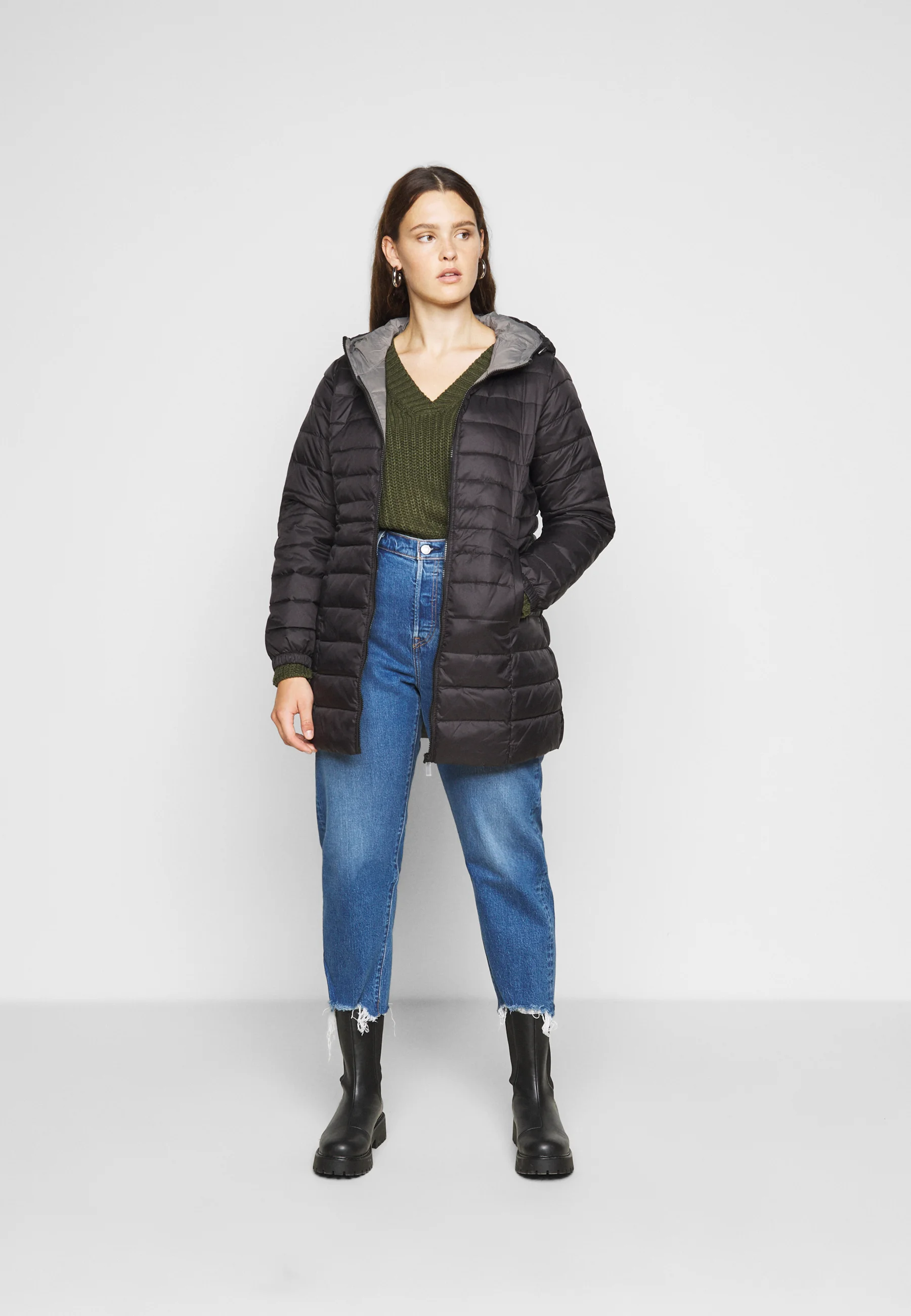 SOLO Carmakoma CARTAHOE HOOD - Abrigo de invierno