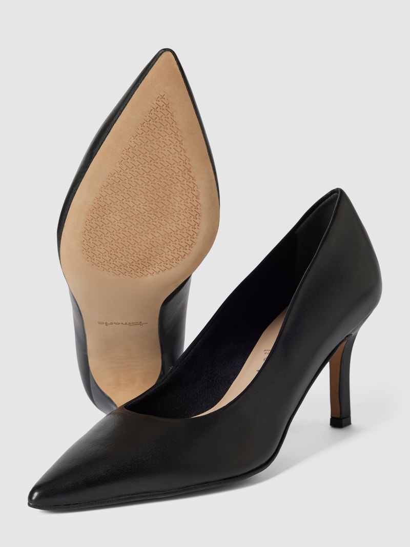 Pumps mit hohem Absatz in schwarz
