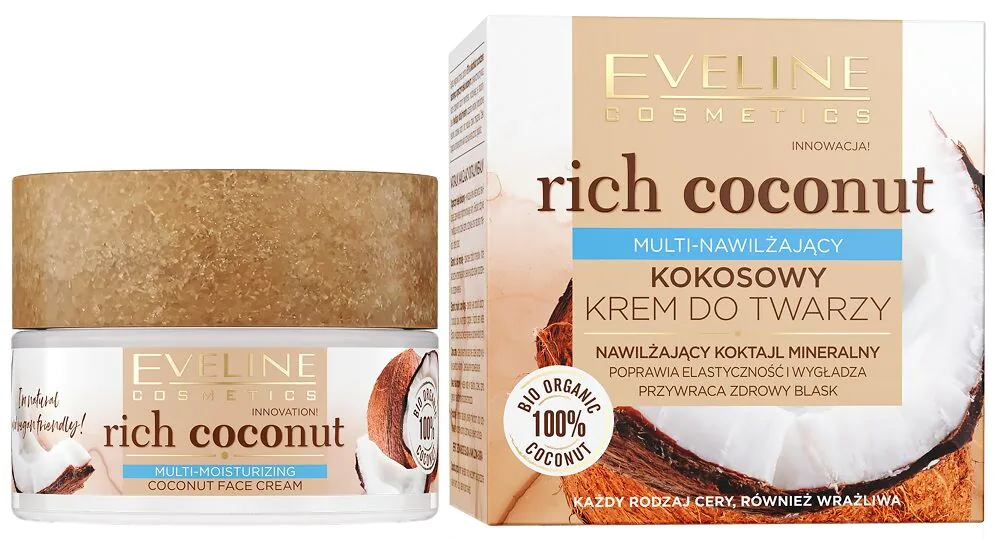 Eveline Rich Coconut multihidratantna dnevna i noćna krema