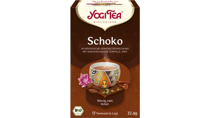 YOGI TEA Bio Gewürzteemischung Schoko 34 g