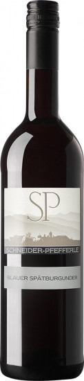 2018 Blauer Spätburgunder trocken - Weingut Schneider-Pfefferle
