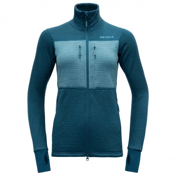 Devold - Women's Egga Grid Merino Jacket - Merinojacke