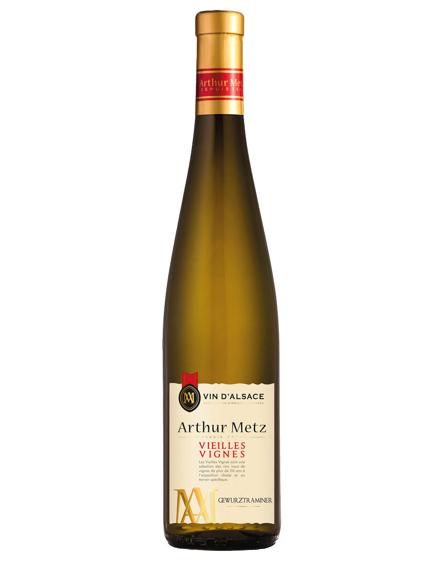 Alsace AOP Gewürztraminer Vieilles Vignes 2022 Arthur Metz 0,75 ℓ