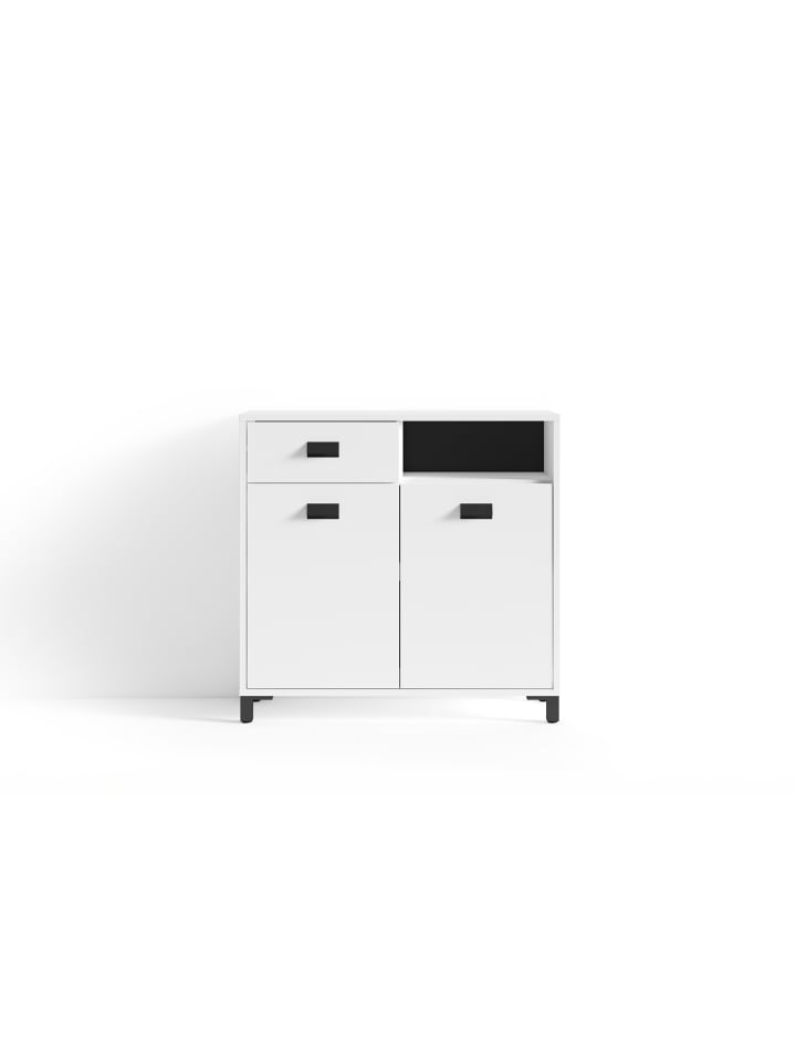 byLiving Kommode Wellness in Weiß - (B) 80,5 x (H) 77,5 x (T) 31 cm günstig kaufen onesize