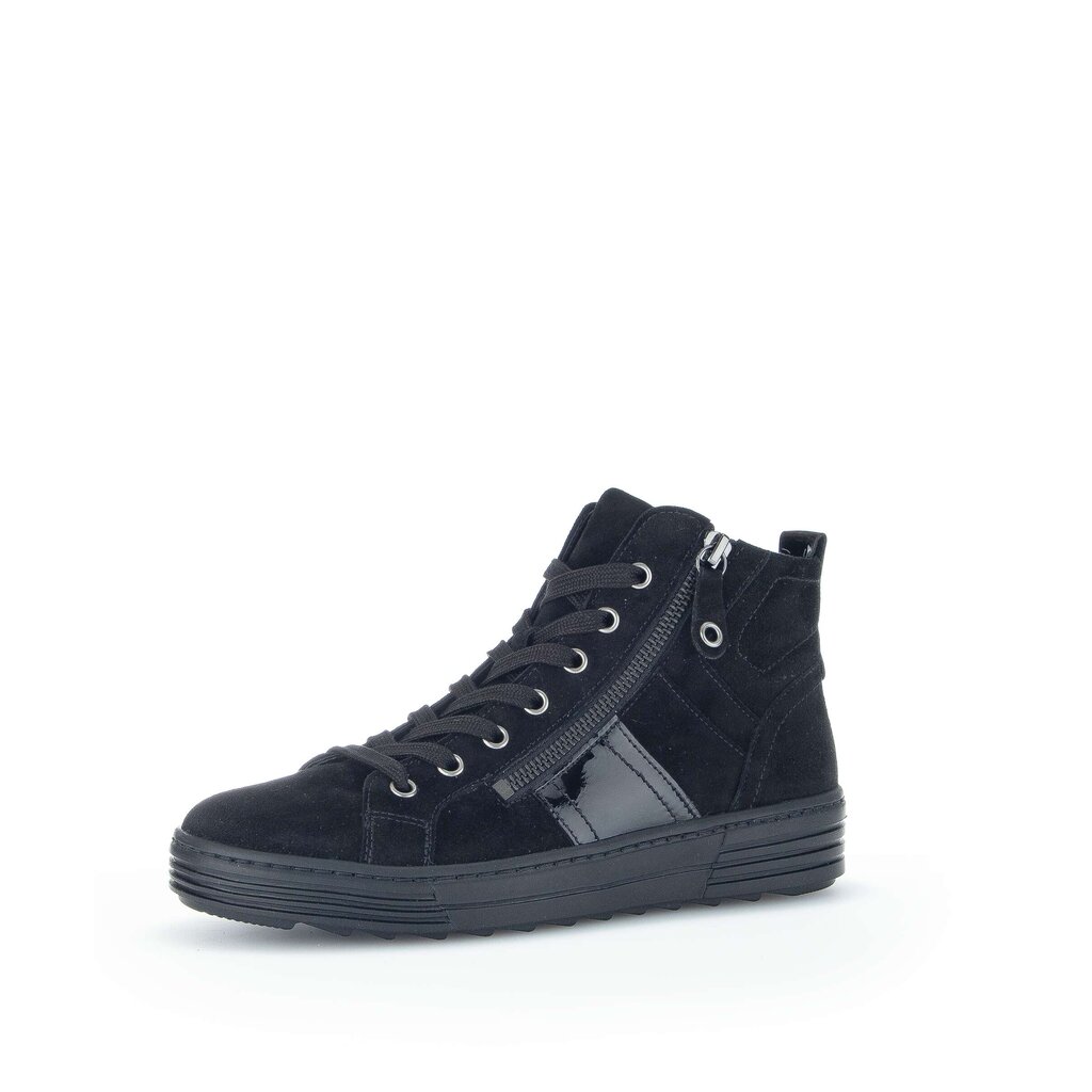 Gabor fashion Schnürstiefelette schwarz