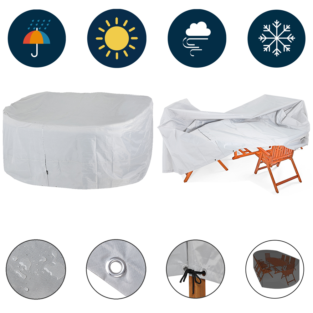 Casaria Kingsleeve Abdeckung Oxford –Vanamo 242x162x100 cm