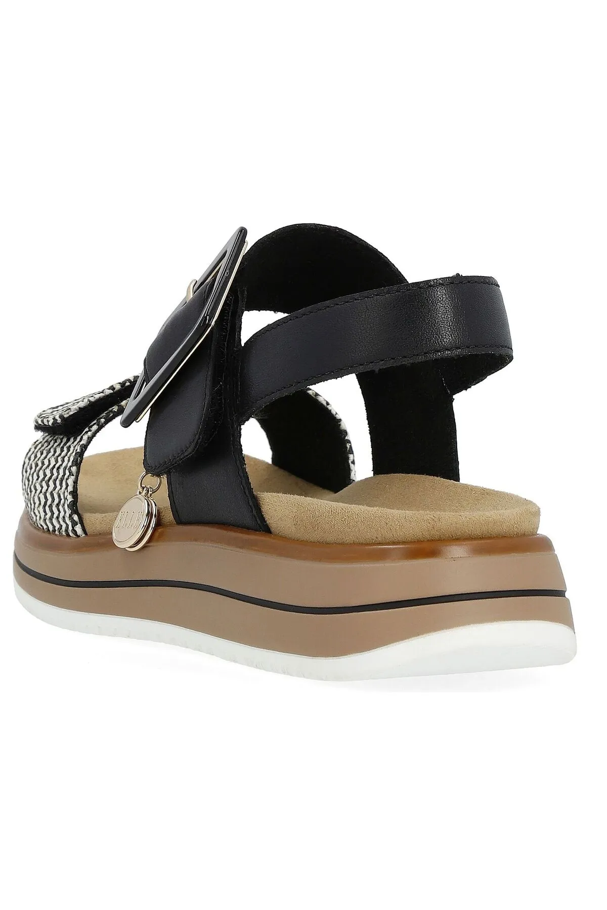 Remonte  Sandalette - Schwarz - Flacher Absatz