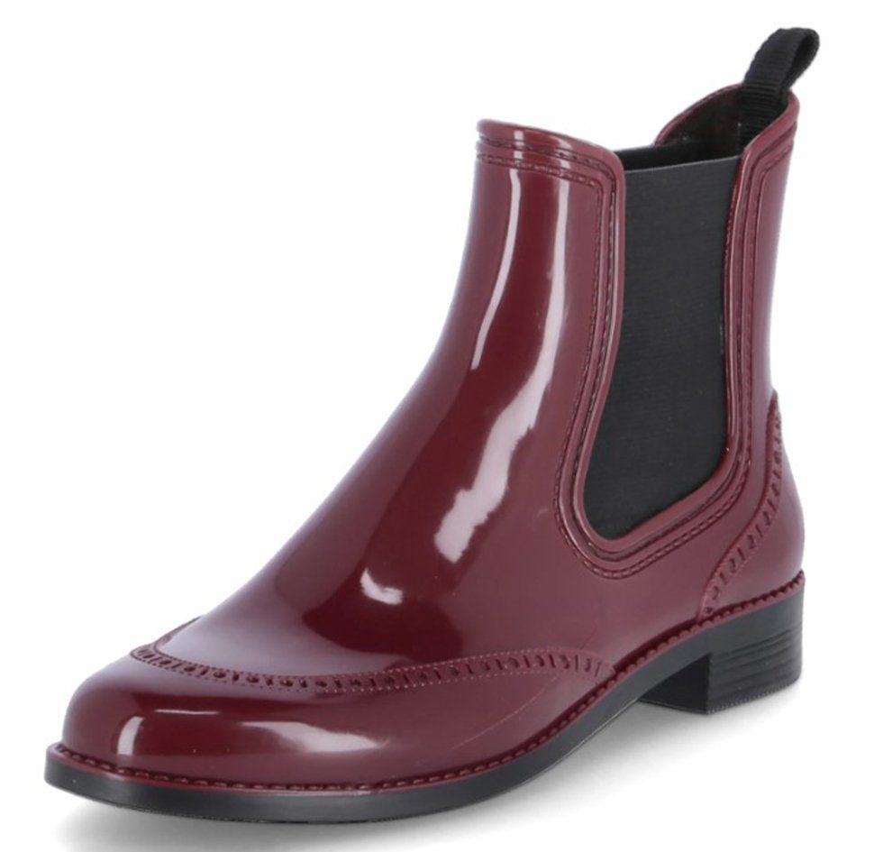 Beck Damen Chelsea Regenstiefel City Gummistiefel (elegante Stiefelette für trockene Füße bei Regenwetter) robust, wasserdicht, herausnehmbare Einlegesohle