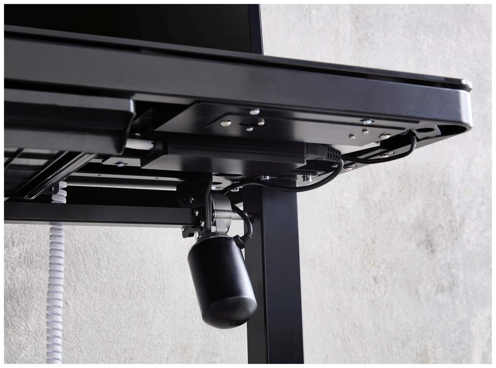 Bega Consult Computertisch Elektrisch verstellbarer Schreibtisch Stehtisch LIFT4HOME schwarz