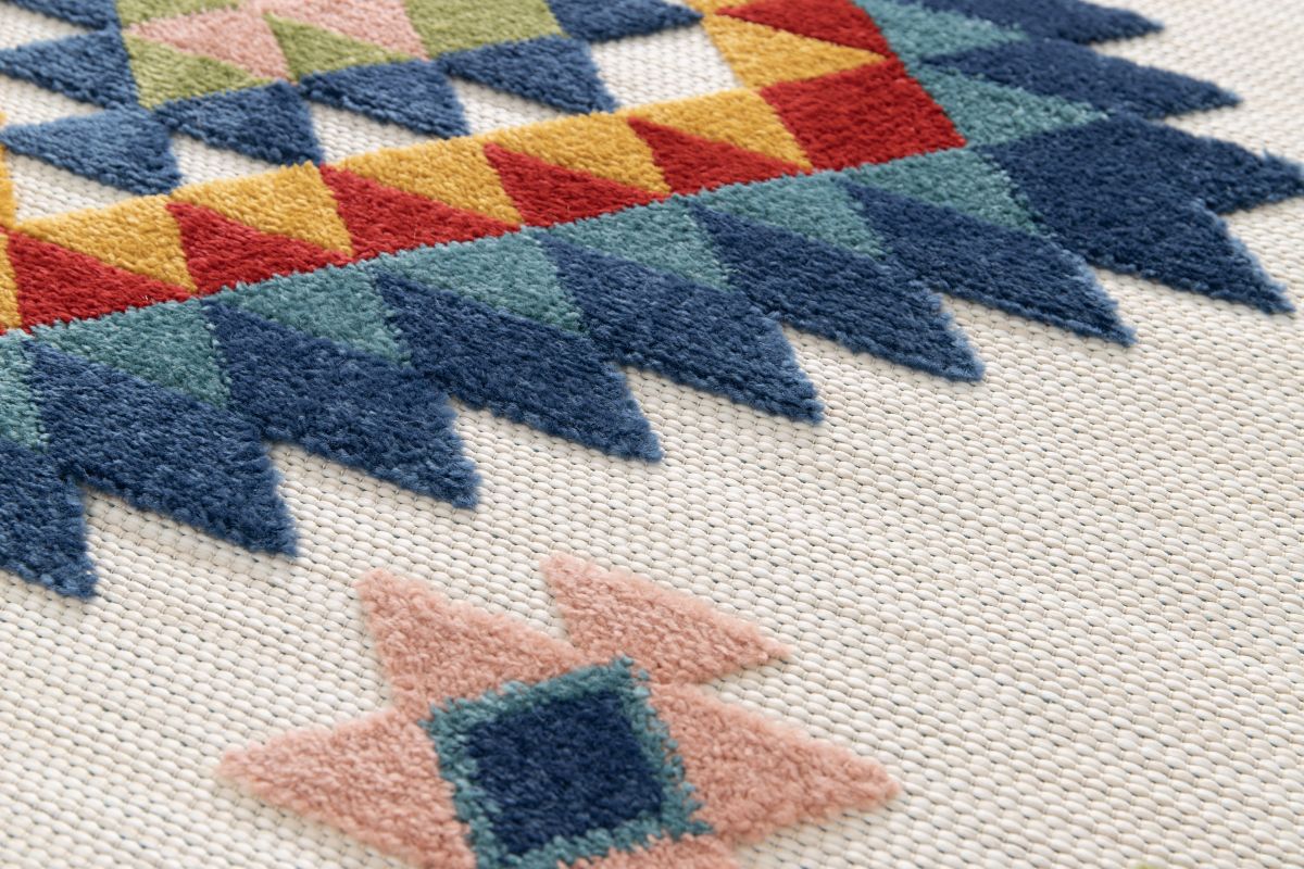 Webteppich Mambo Bunt 82 x 150 cm