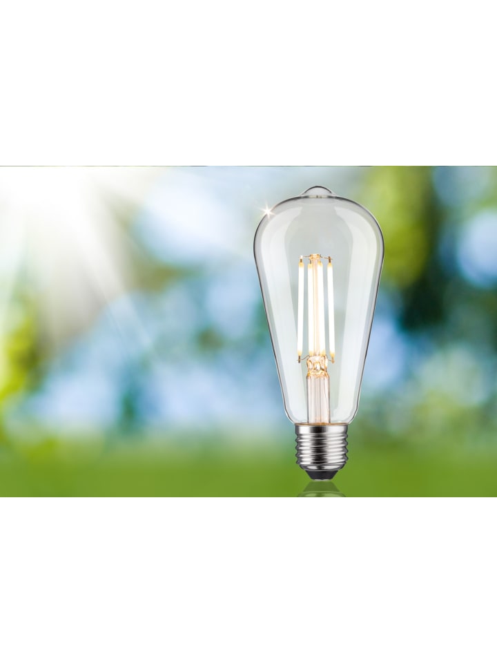 paulmann LED Eco-Line ST64 E27 806lm 4,3W 3000K 3step dim klar 230V B günstig kaufen onesize