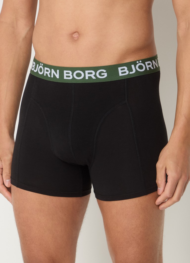 Björn Borg boxeralsó logós szalaggal, 5 darabos csomagban