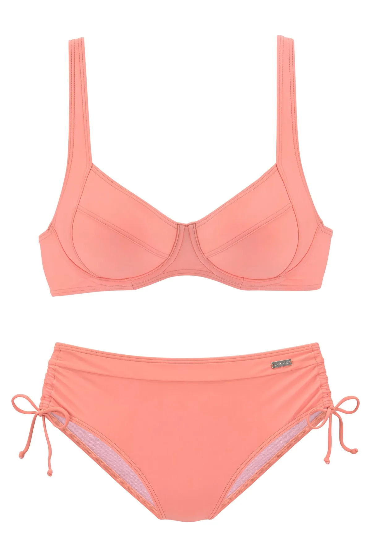 LASCANA  Bikini-Set - Rot - Unifarben