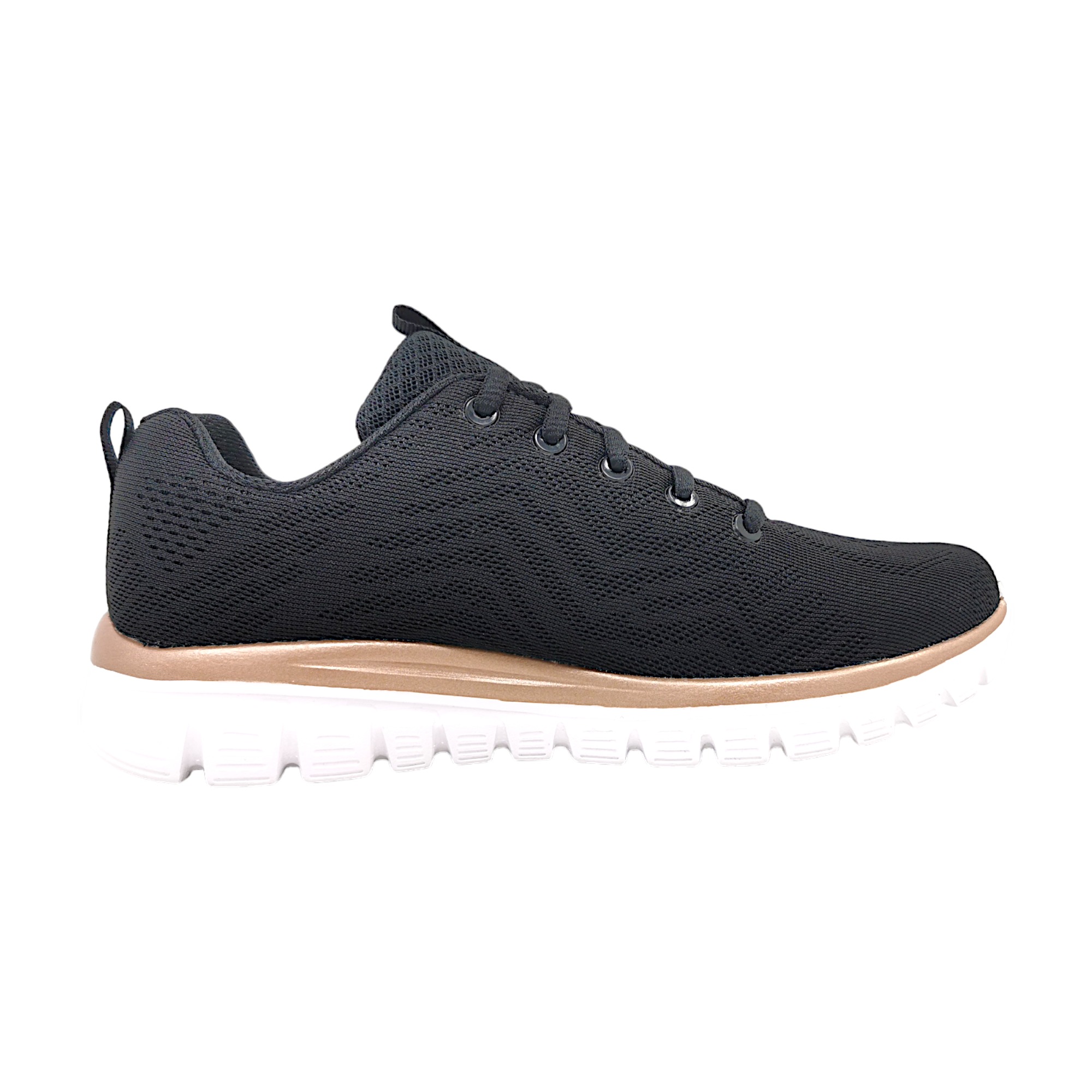 Skechers Get Connected 12615 BKGD Schwarz BKGD