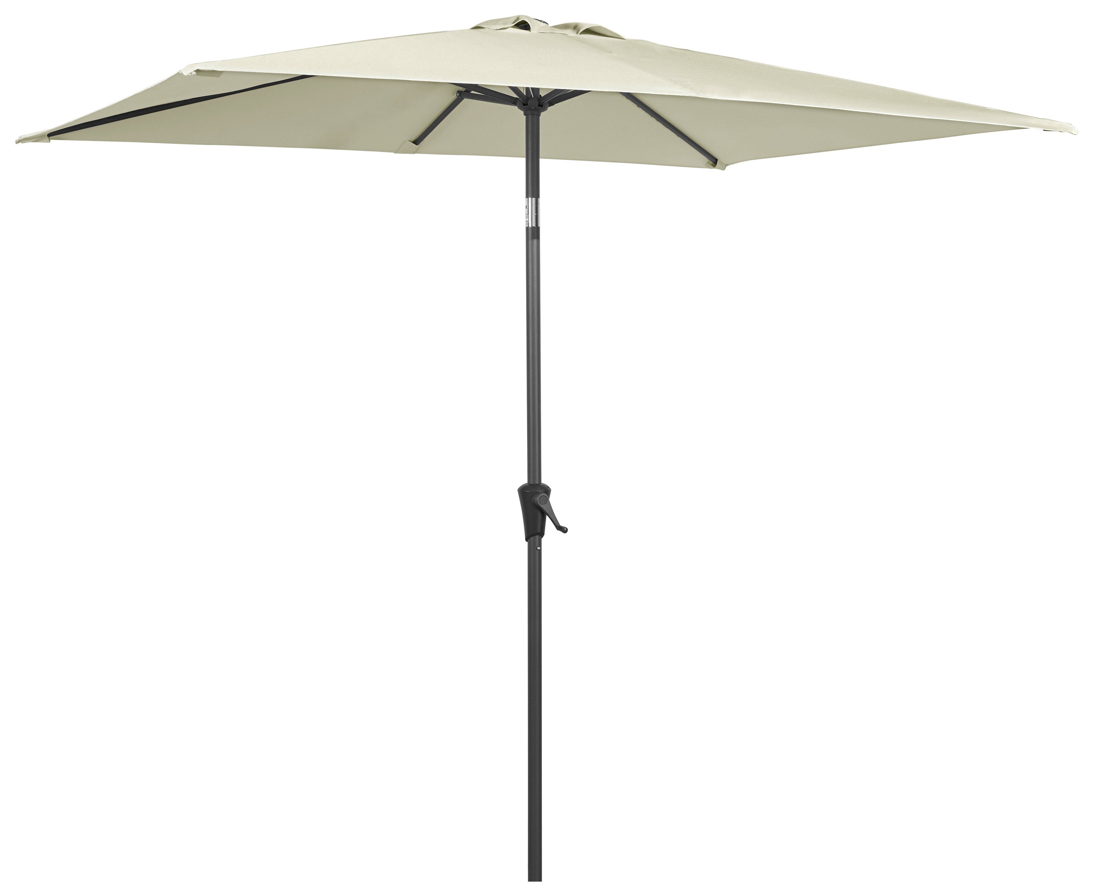 garten gut Sonnenschirm, LxB: 160x230 cm, abknickbar, ohne Schirmständer