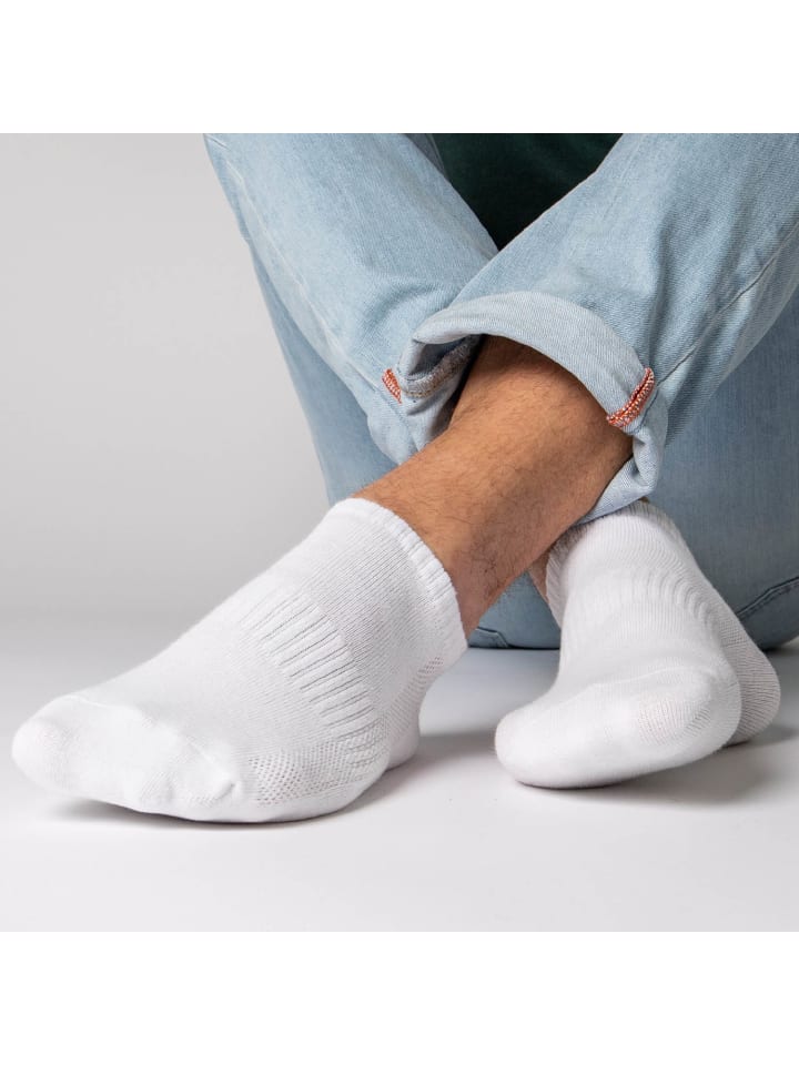 Occulto 10er Pack Sneaker Socken aus Bio-Baumwolle Johannes in Schwarz günstig kaufen