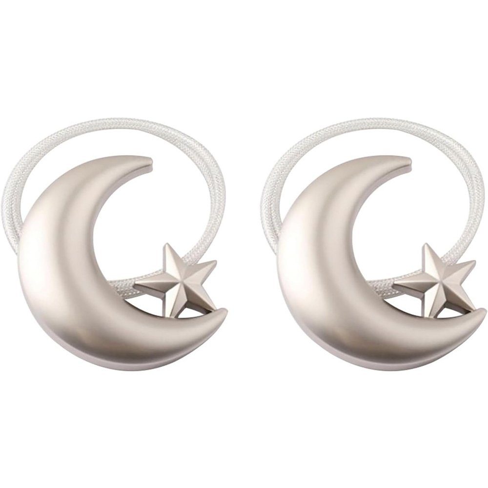 Raffhalter Magnetische Raffhalter Vorhang Mond Stern Gardinen Schlaufen 2 Stück, FELIXLEO