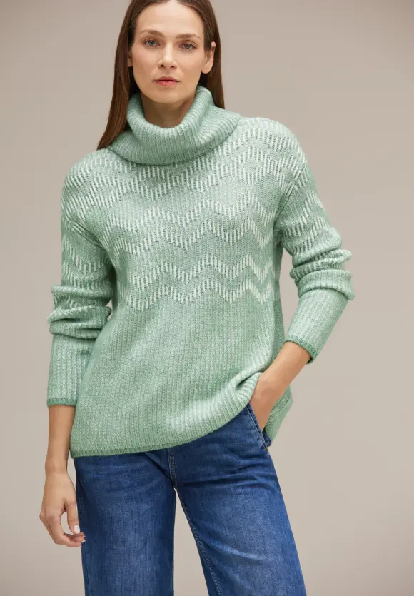 Street One Rollkragenpullover