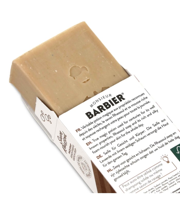 MONSIEUR BARBIER-RHASSOUL KITCHEN-Savon Surgras Visage et Corps à l'Argile Rhassoul