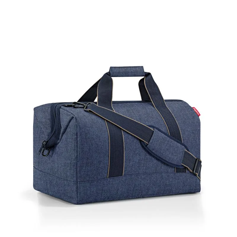 Reisenthel Allrounder L Travelling 30 Liter - herringbone dark blue