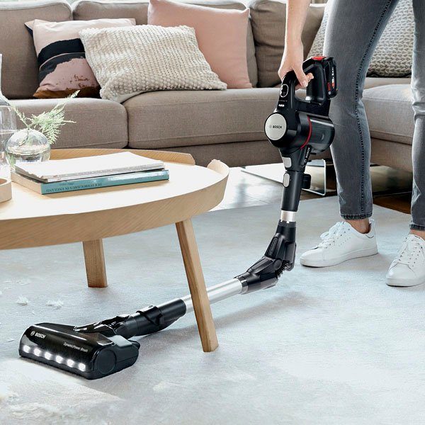 BOSCH Akku-Stielstaubsauger Unlimited 7 BKS711XXL, beutellos, 40 Min. Laufzeit, knickbares Rohr, inkl. umfangreichen Zubehör