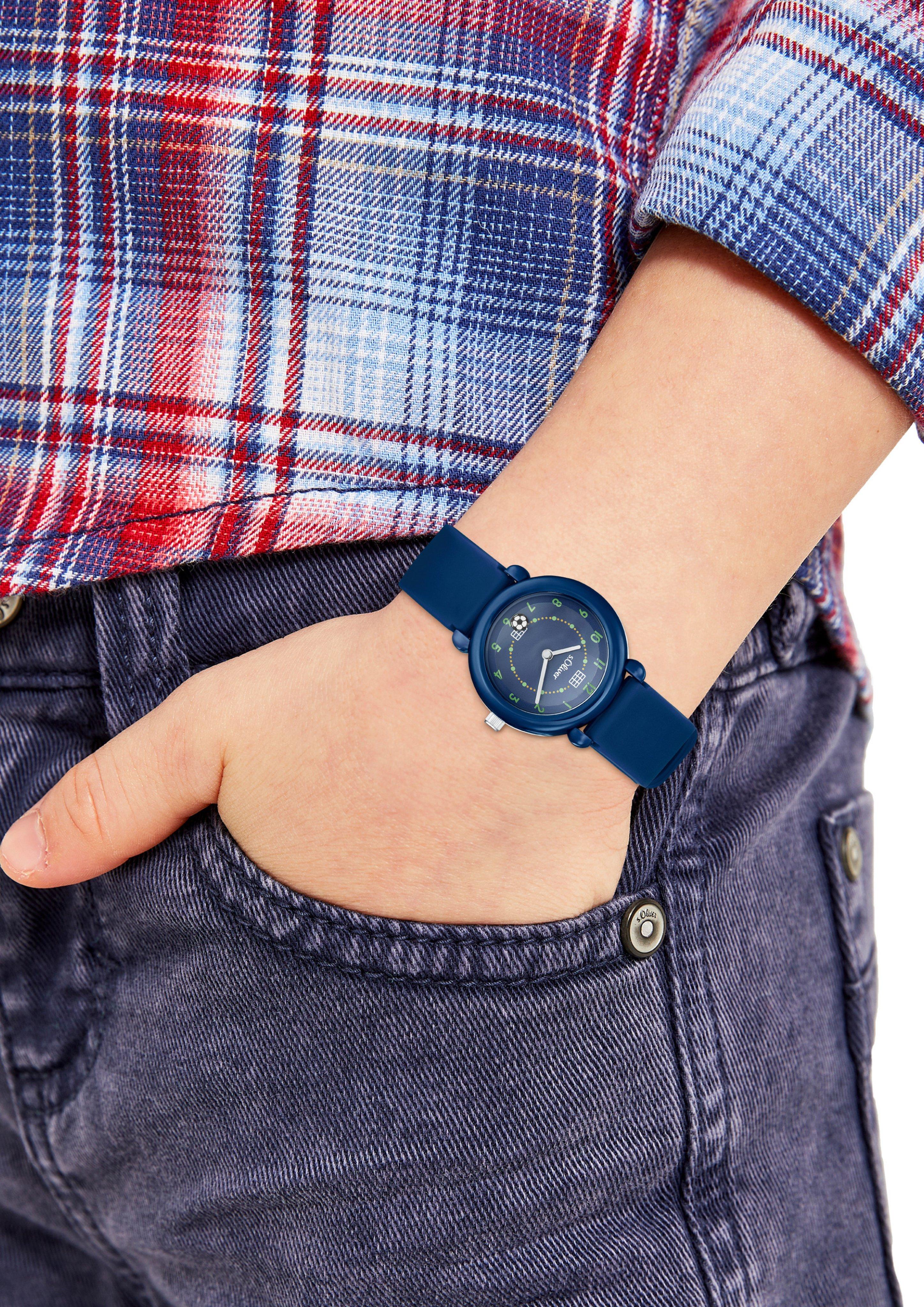 Armbanduhr mit Silikonband  6008958-55B0