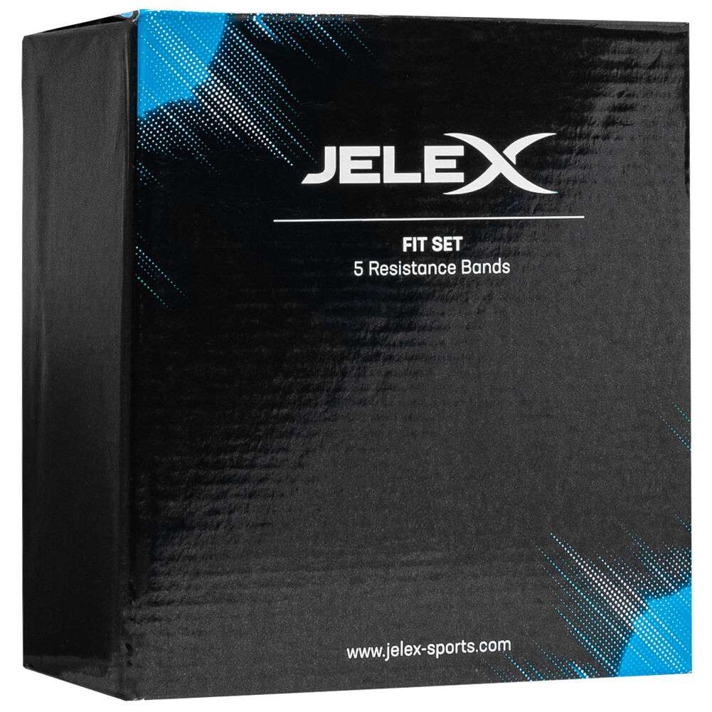 JELEX Fit Set Fitness Widerstandsbänder 11-tlg.