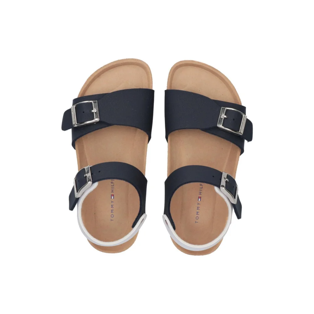 Tommy Hilfiger Cork Sandal T3B2-31113-0544-007 / blau