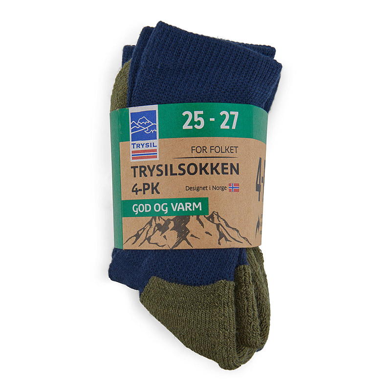 Trysil Trysilsokk 4-pk str 25/27 God og Varm