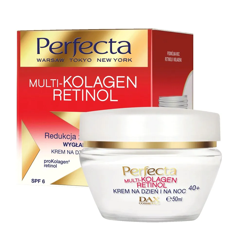 Perfecta Multi kolagen krema s retinolom 40+ dan/noć