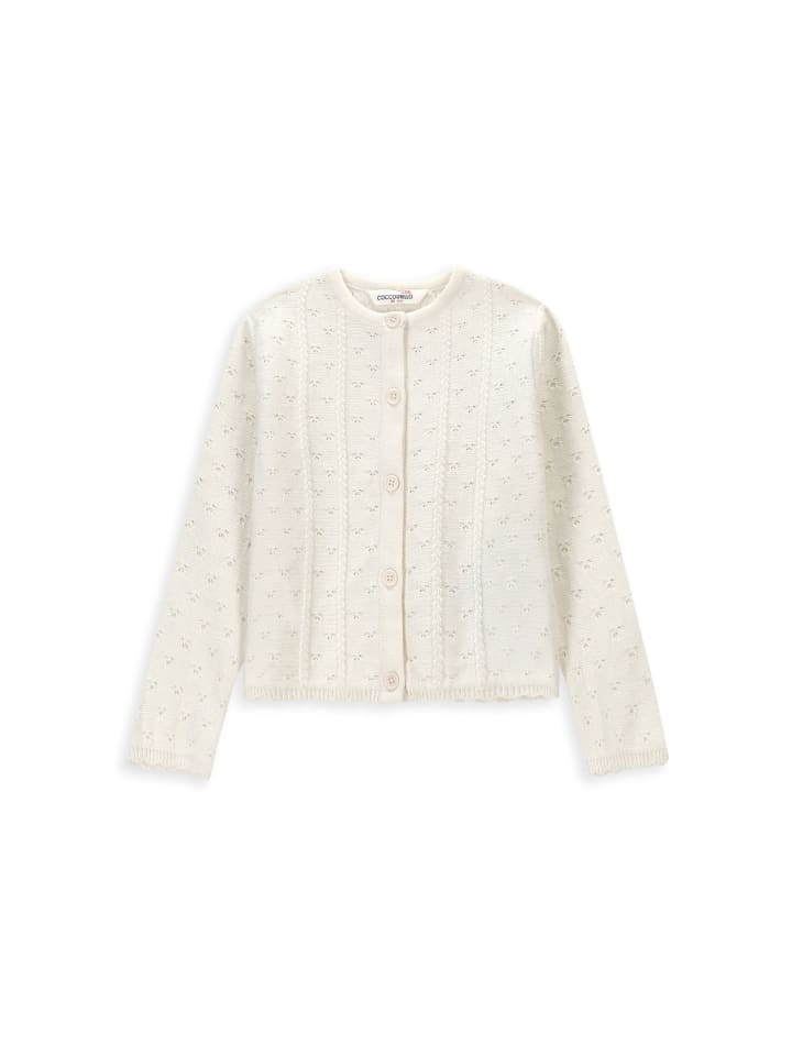 Coccodrillo Strickjacke in ecru günstig kaufen