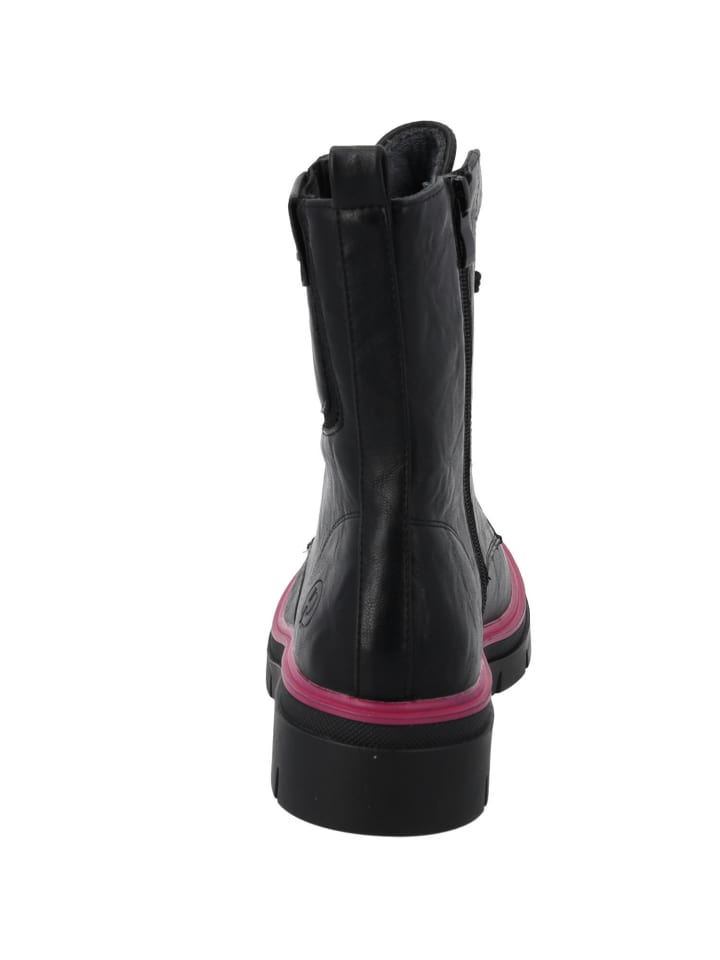 palado Schnürstiefel in black/pink günstig kaufen