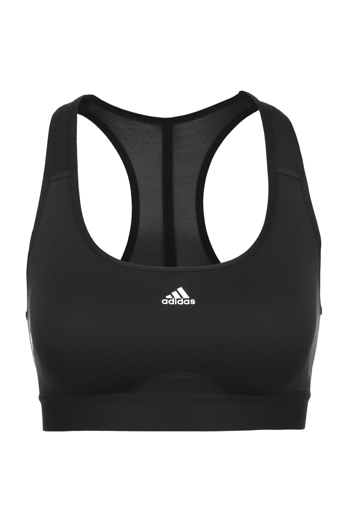 adidas  Sport-BH - Schwarz - Strukturiert
