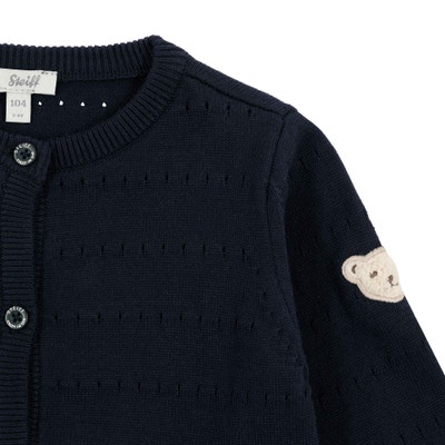Strickjacke, dunkelblau für Mädchen