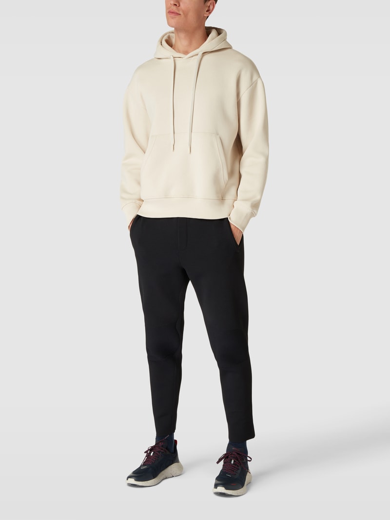 Sneaker mit Label-Details Modell 'Wayne' in dunkelblau