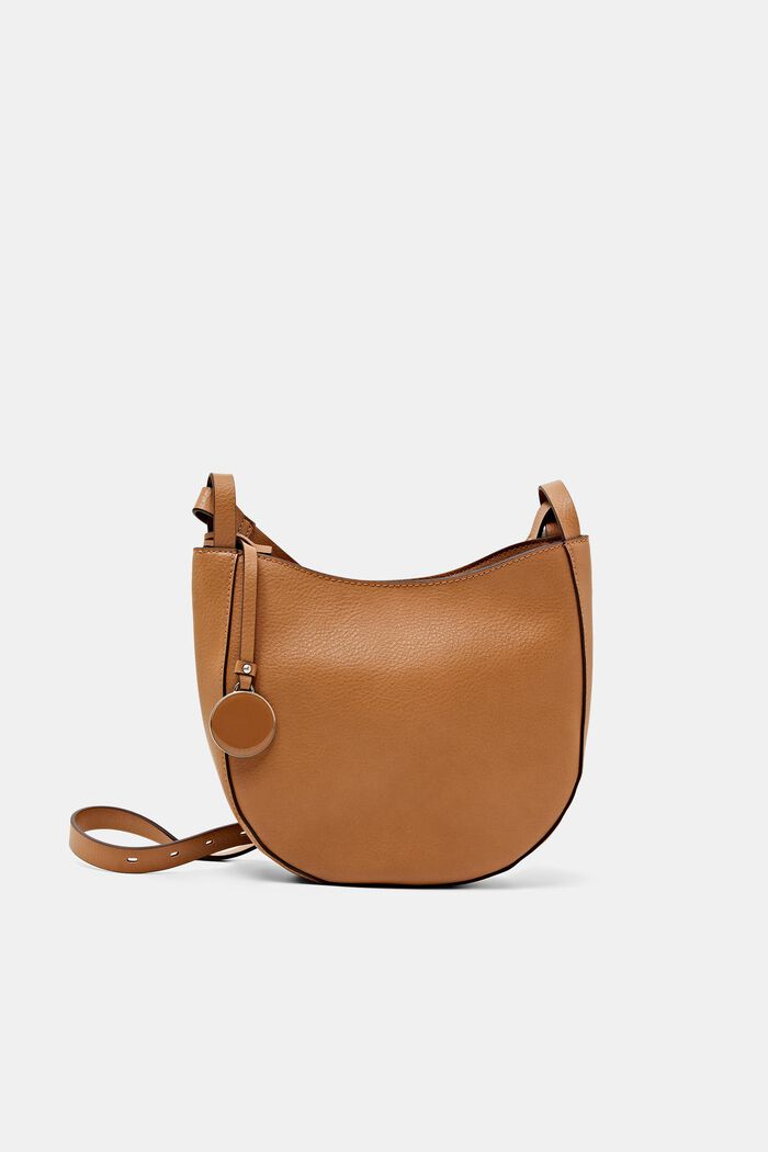 Recycelt: Schultertasche in Lederoptik