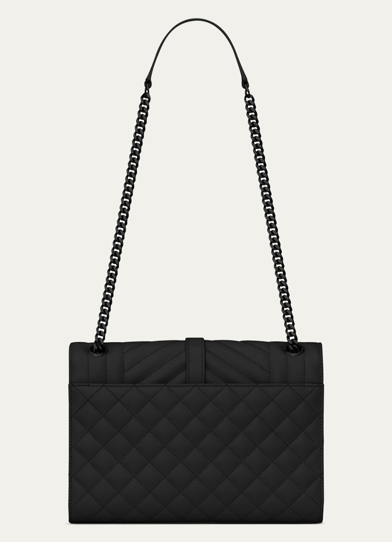 Saint Laurent Envelope Medium calfskin shoulder bag