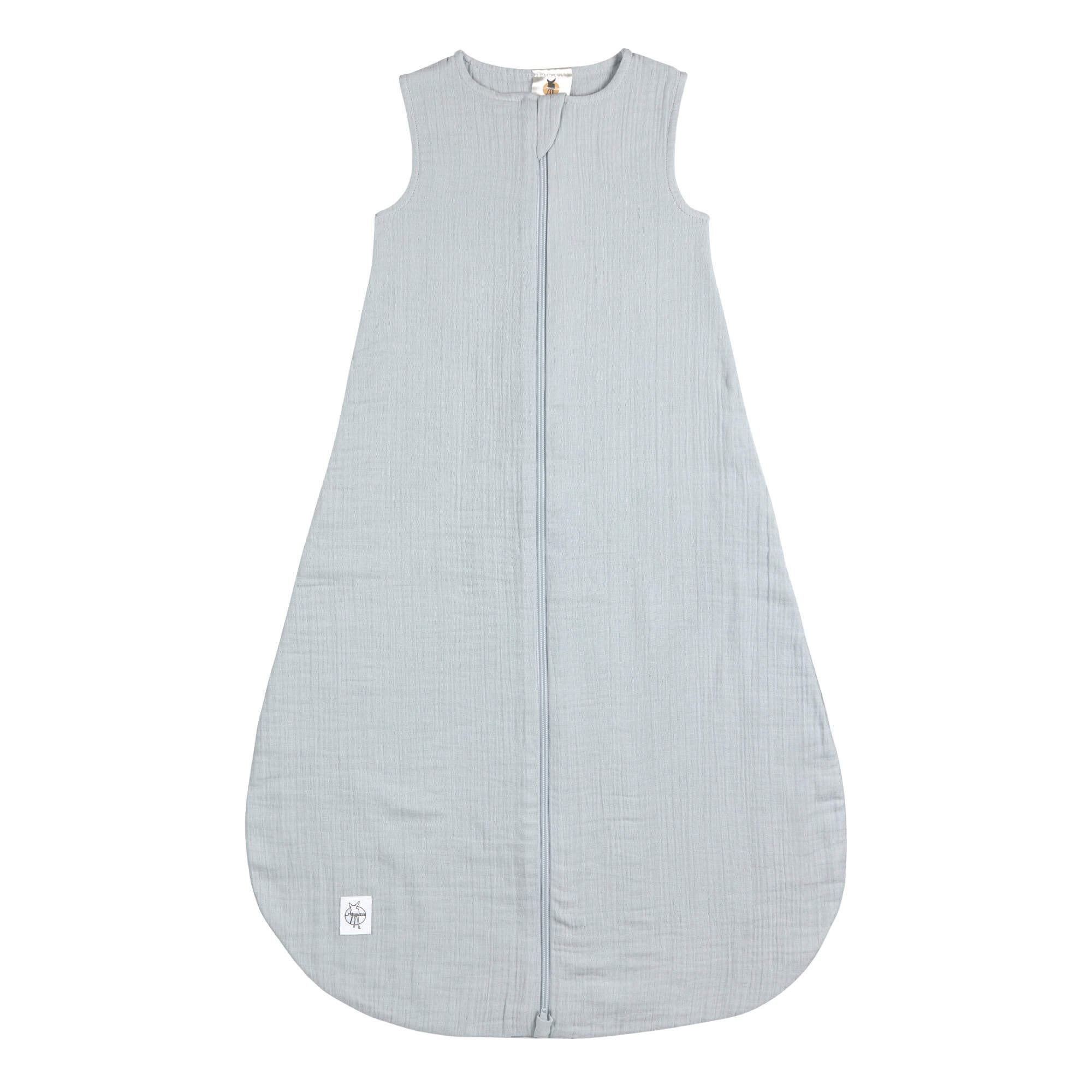 Musselin Schlafsack (Sommer, Tog 1) - Bio Baumwolle, Blau
