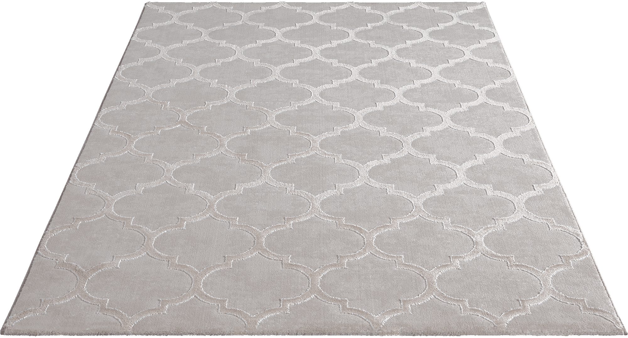 Teppich Knight Eleganter Hochwertiger Teppich, 3D Effekt, the carpet, Rechteck, Höhe: 12 mm, Wohnzimmer, Schlafzimmer, Kurzflor, 3D Effekt, Glanzeffekt
