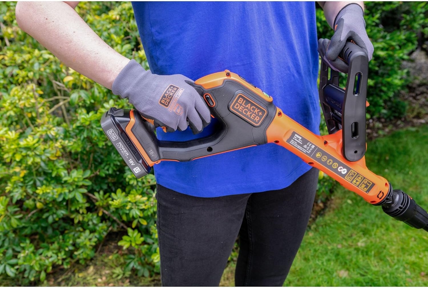 Black & Decker BCST918D1 Χορτοκοπτικό 18 Volt 2.0 Ah Li-ion 28 cm