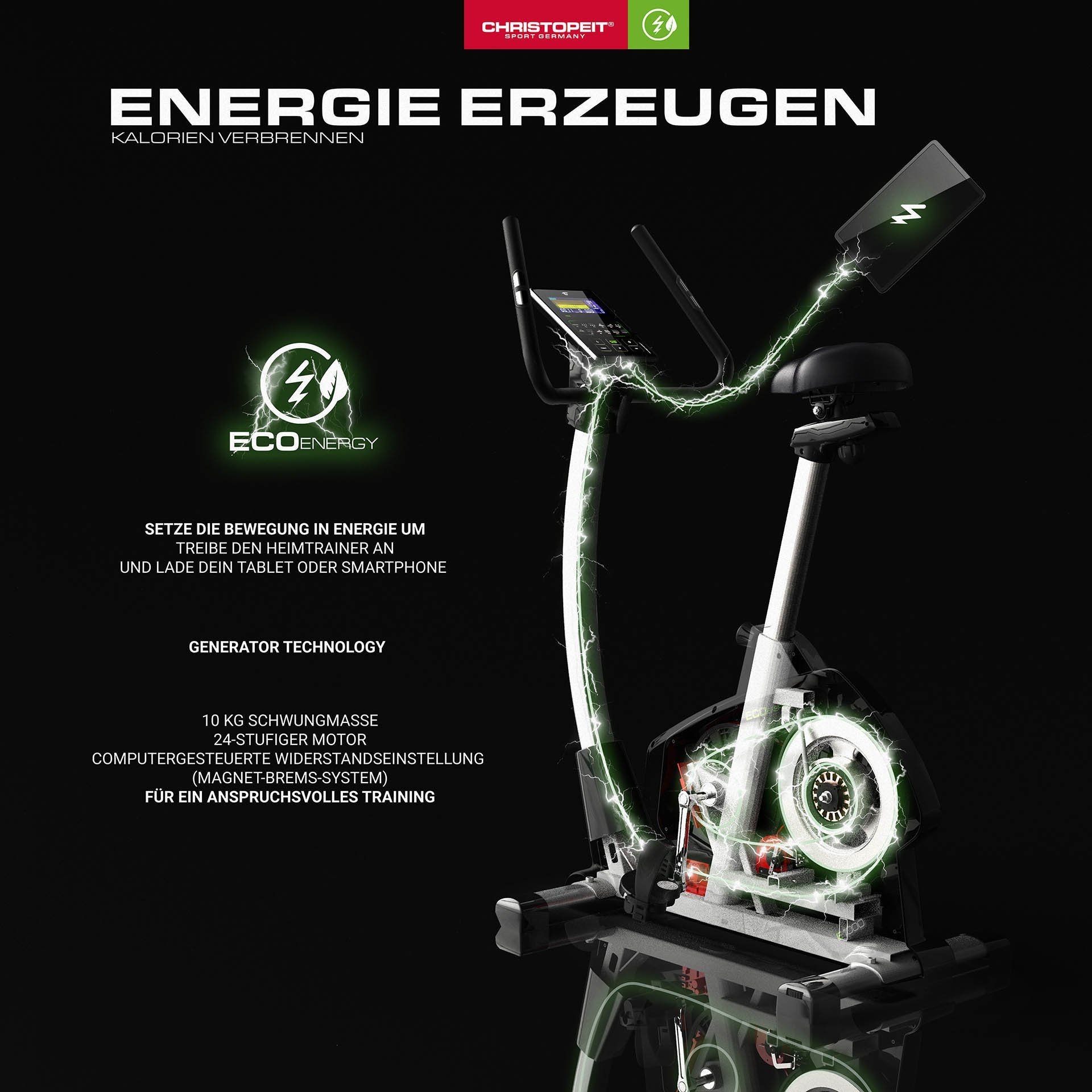 Christopeit Sport® Ergometer Eco 1000