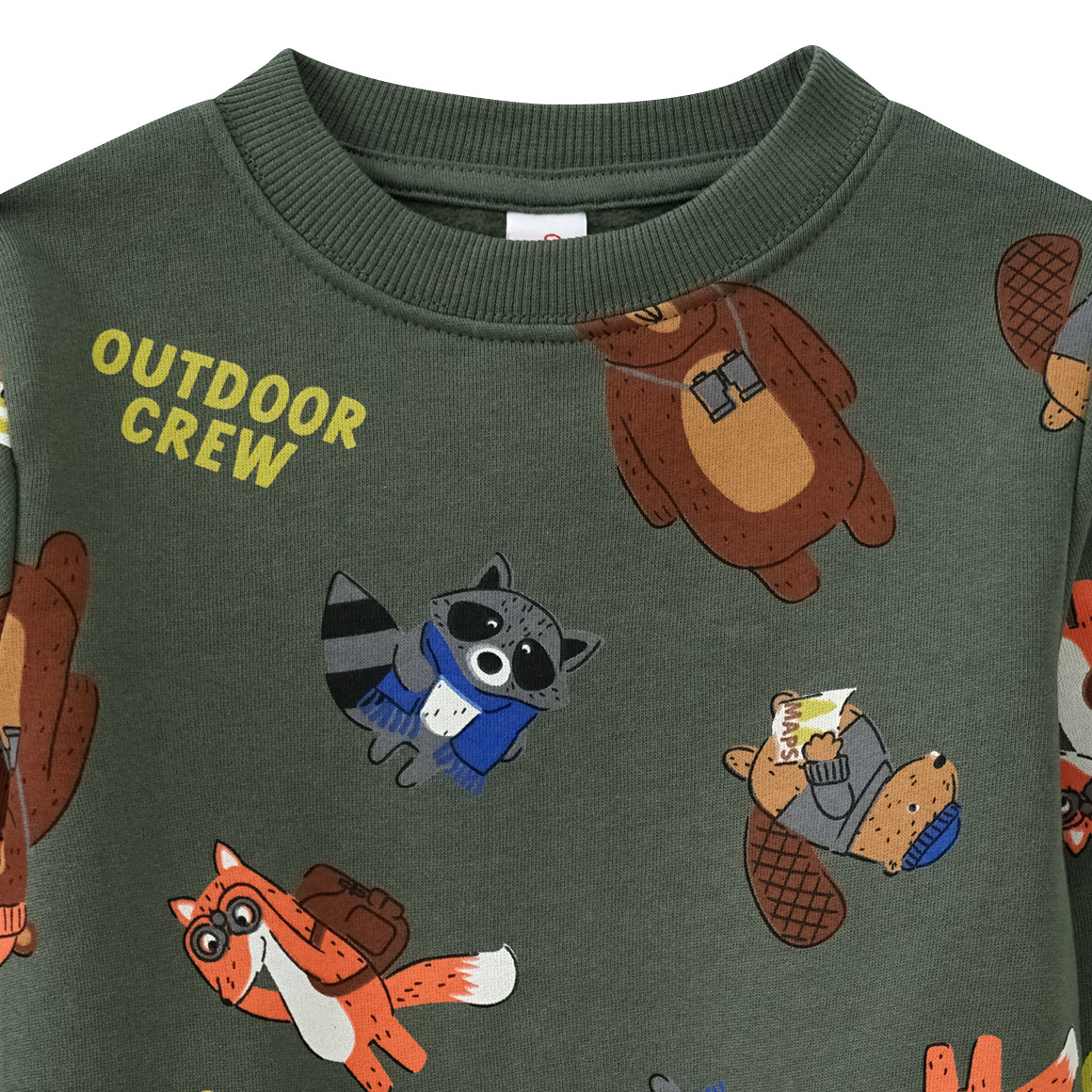 Kinder Sweatshirt mit Allover-Print
