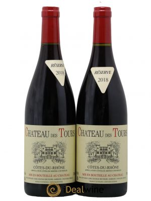Côtes du Rhône Château des Tours Emmanuel Reynaud  2018 - Lot de 2 Bouteilles