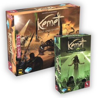 Kemet: Blut und Sand + Das Buch Der Toten Erweiterung - Bundle (DE)
