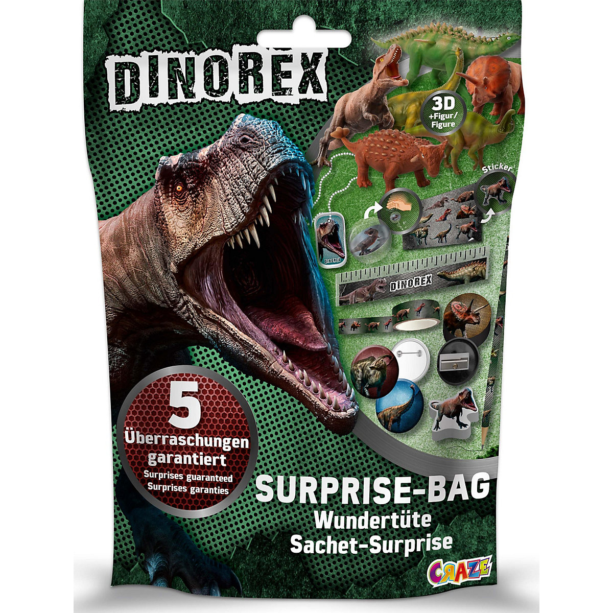 Wundertüte Surprise Bag Dino