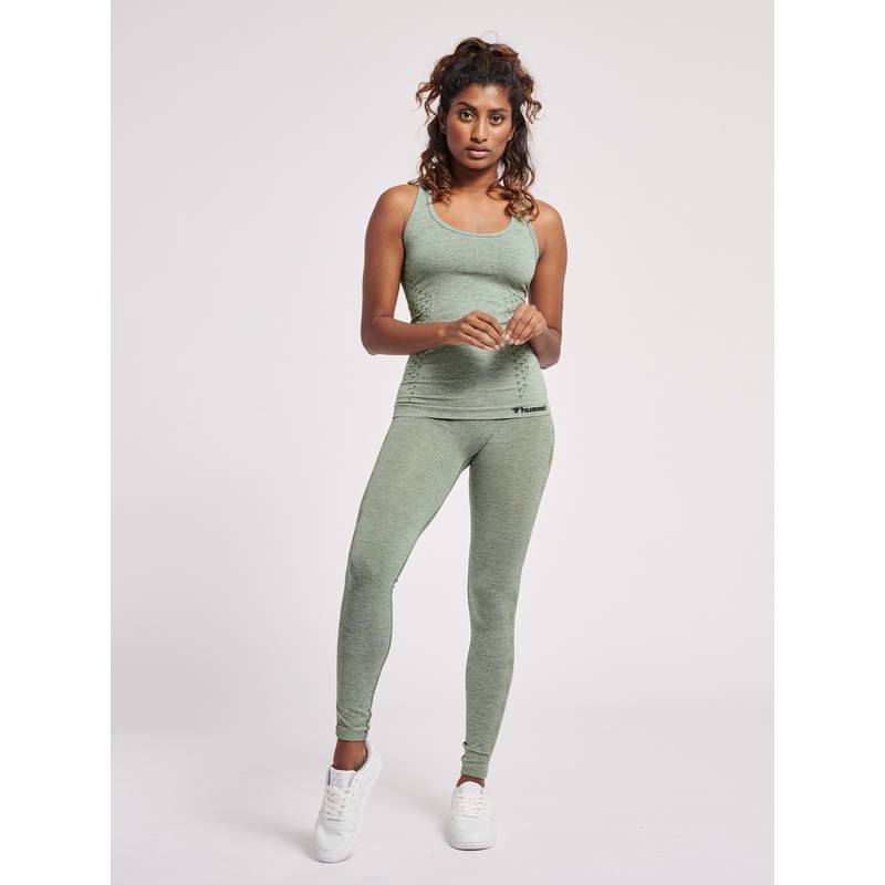 hummel hmlCI SEAMLESS MID WAIST TIGHTS Tights Damen