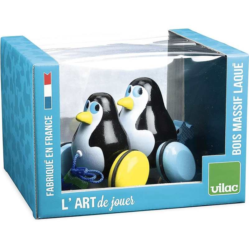 Hans & Knut les deux pingouins à tirer