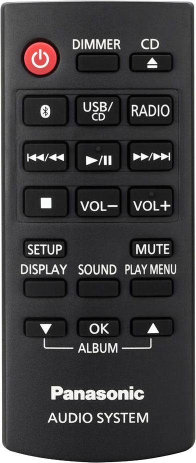 Panasonic SC-PM254EG Microanlage (Digitalradio (DAB), FM-Tuner mit RDS, 20 W)