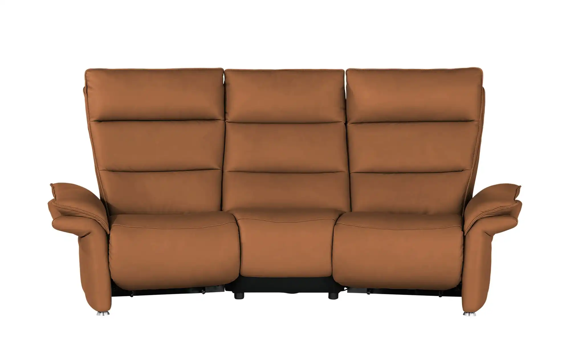 Hukla Trapezsofa aus Leder Corvina
